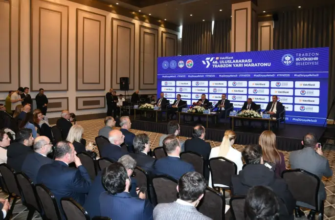 Uluslararası Trabzon Yarı Maratonu’nun tanıtım toplantısı yapıldı
