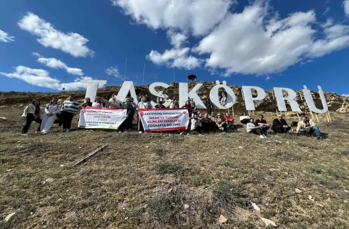 Üniversite öğrencilerinden binlerce yıllık tarihe yolculuk
