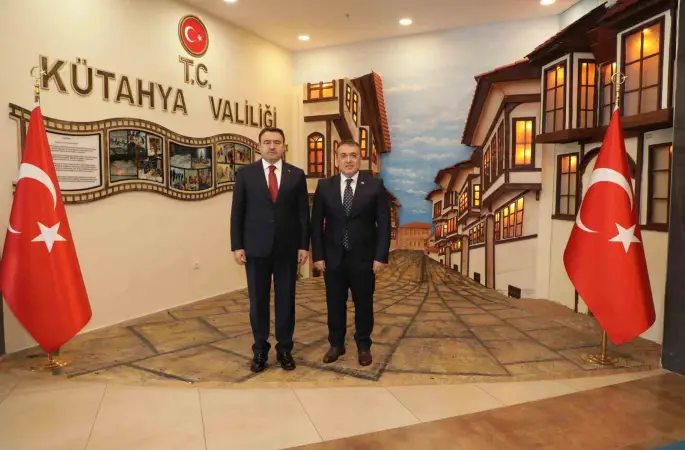 Vali Faik Oktay Sözer ikili temaslarda bulundu
