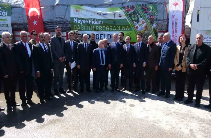 Van’da 5 yılda 4 buçuk milyon fidan toprakla buluşturuldu
