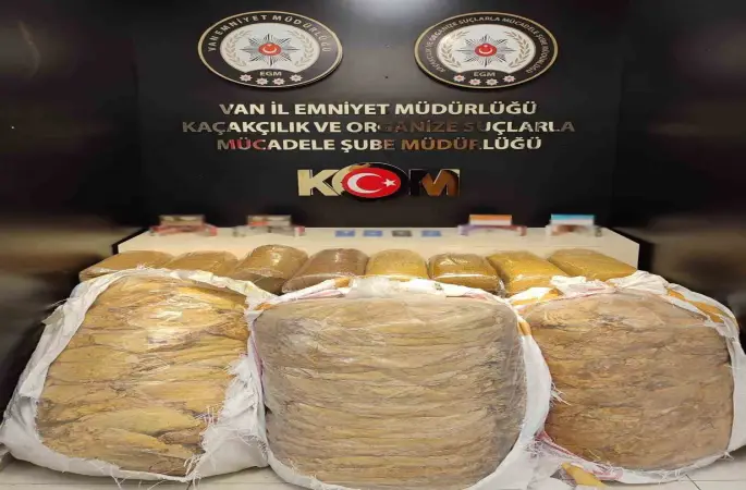 Van’da kaçakçılık operasyonu
