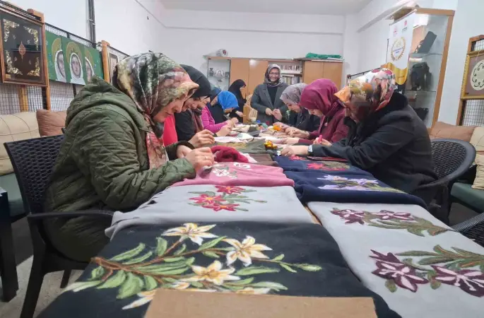 Van’da kadın emeği sanata ve ekonomiye katkı sağlıyor
