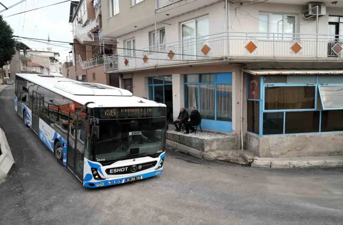 Vatandaş istedi, alçak tabanlı otobüs geldi
