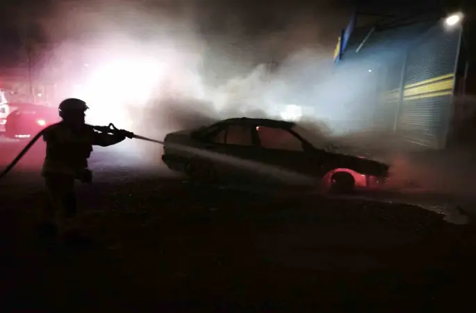 Yanan TOFAŞ kullanılmaz hale geldi
