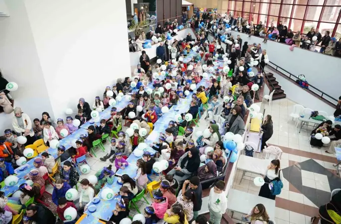 Yıldırım’da minikler için iftar vakti
