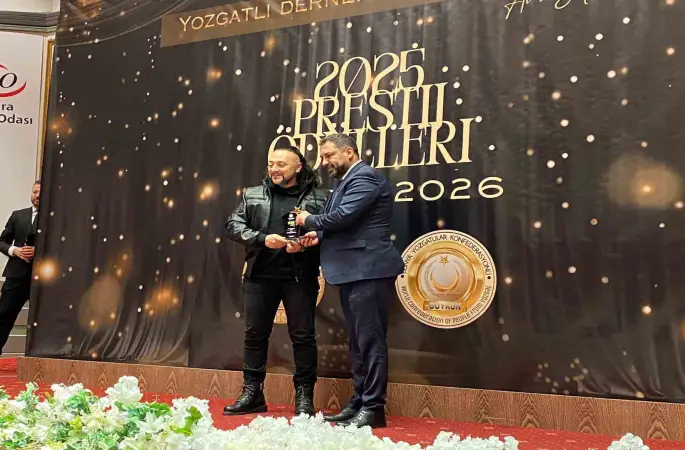 Yozgatlı Dernekler Federasyonu 2025 Prestij Ödülleri sahiplerini buldu
