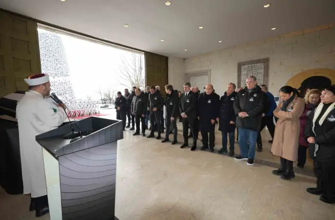 Yüksel Okçuoğlu için Tüpraş Stadyumu’nda tören düzenlendi
