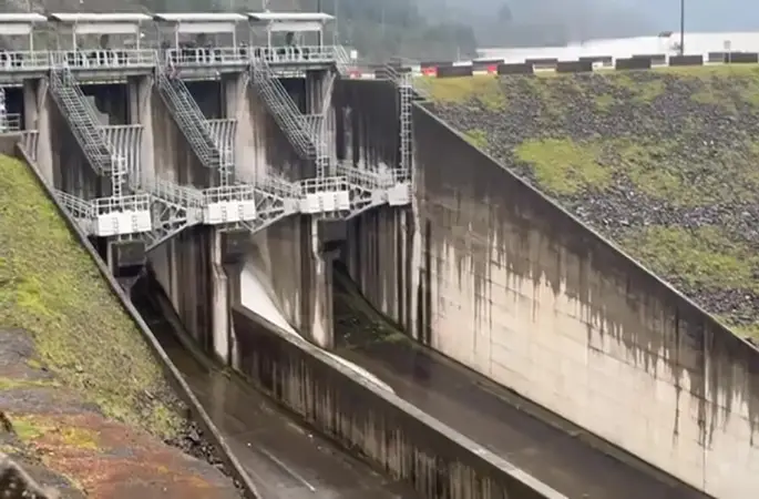 Yuvacık Barajı yüzde 93 doldu, kapaklar açıldı
