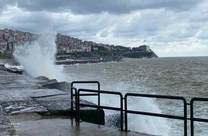 Zonguldak ve Bartın için fırtına uyarısı
