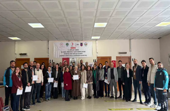 Zonguldak’ta yeni UMKE gönüllüleri yetiştirildi
